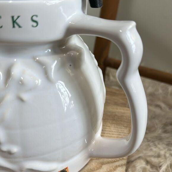 Vintage 90’s Starbucks Mug
Around The World Travel Embossed
Ceramic Globe Cup - Picture 4 of 17